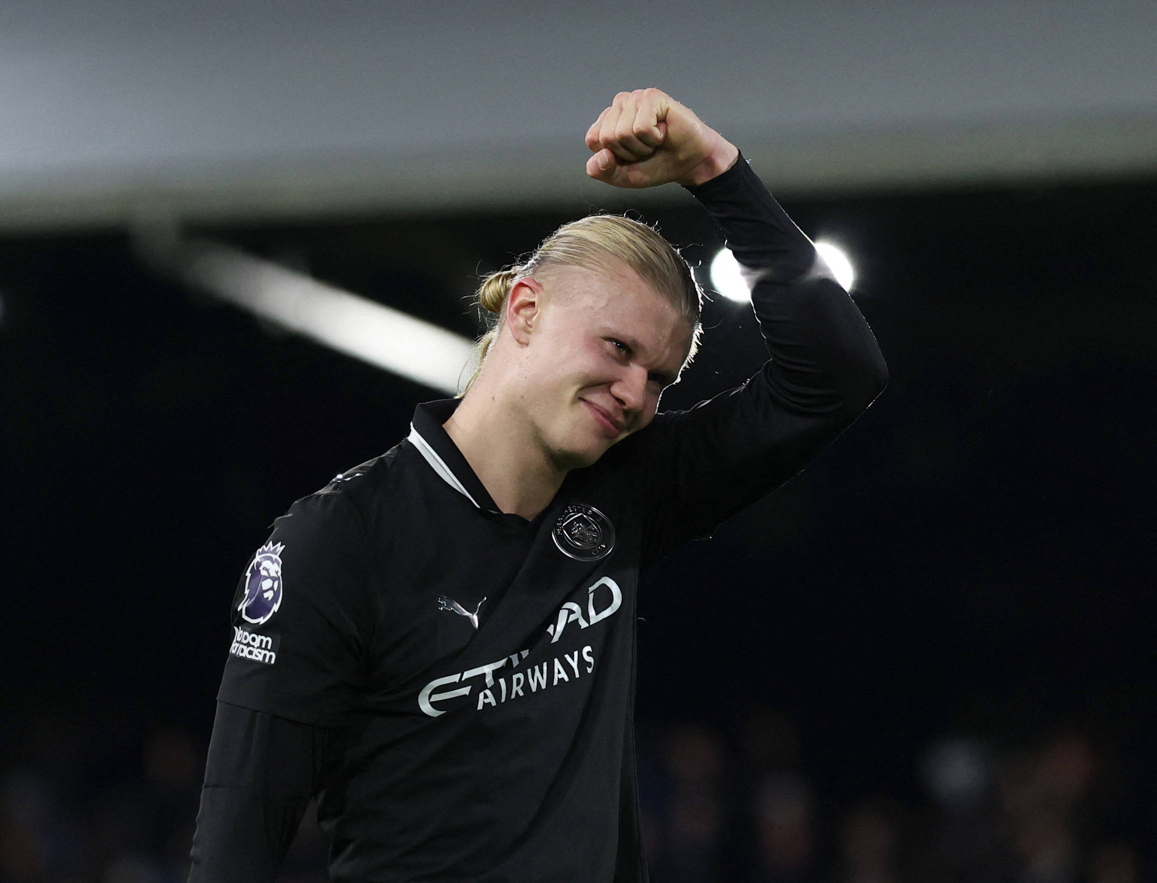 英超|曼城客胜富勒姆 哈兰德创最快百球纪录